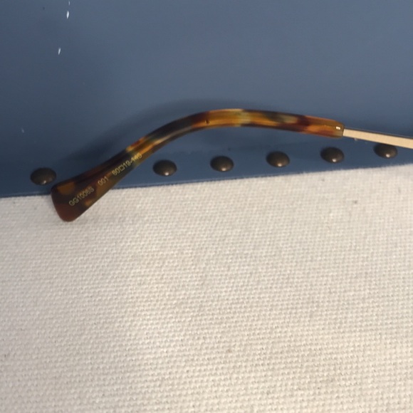 NEW GUCCI GG1006S 001 WOMEN’S GREY CAT EYE SUNGLASSES GUCCI GG 10… - Picture 14 of 16